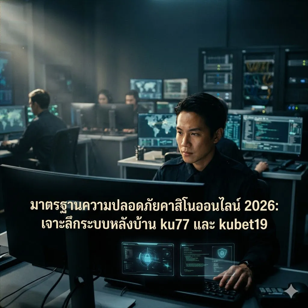 มาตรฐานความปลอดภัยคาสิโนออนไลน์ 2026: เจาะลึกระบบหลังบ้าน ku77 และ kubet19