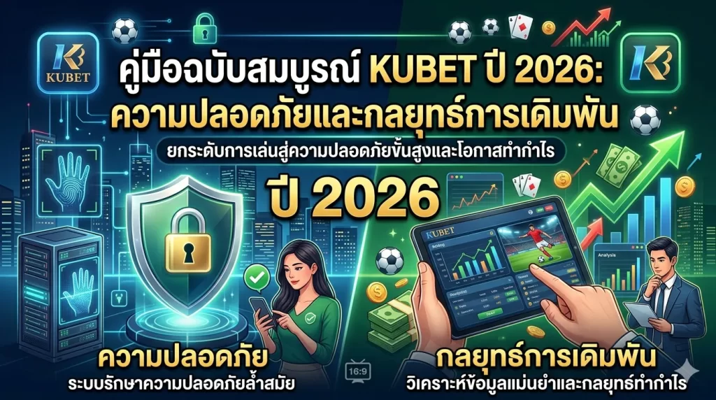 คู่มือฉบับสมบูรณ์ KUBET ปี 2026: ความปลอดภัยและกลยุทธ์การเดิมพัน